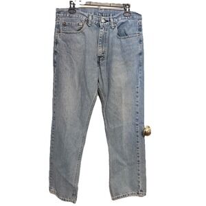 Levi's 505 Mens Straight Fit Jeans 34/30